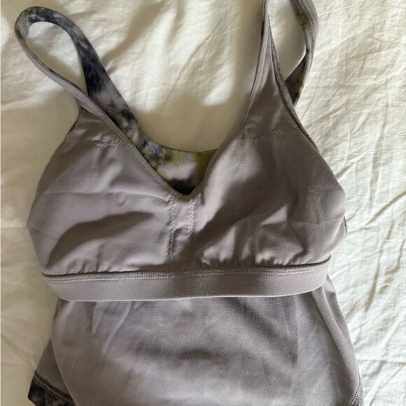 Lululemon Align Cropped TankTop With Shelf Bra. Size 0 - Picture 3 of 5